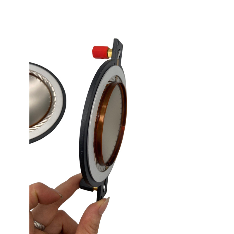 Fábrica al por mayor etapa audio altavoz bobina de voz película de sonido 75 núcleo alambre plano película de titanio con columna de cobre accesorios