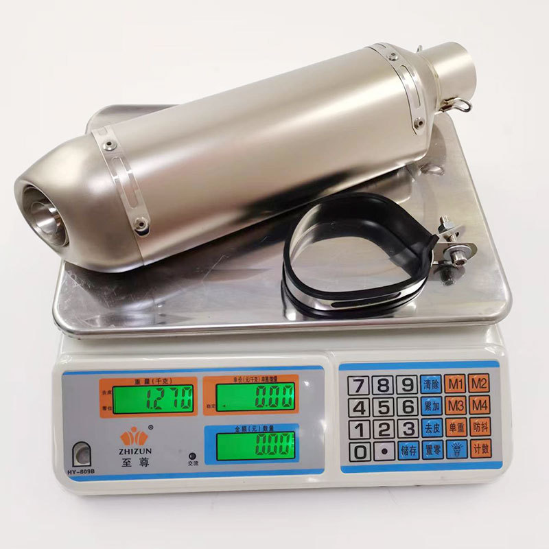 Suitable for Chunfeng 450 350Adv Wuji 660Z900 Race 800 Race 421 Motorcycle Four-Corner R77 Exhaust Pipe
