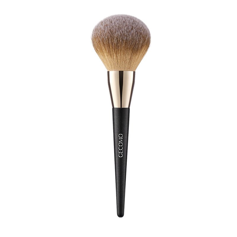 GECOMO Bulb Powder Paint Brush no come polvo, fijación de cepillo, cerdas suaves, grandes cabezas de cepillo, maquillaje, maquillaje