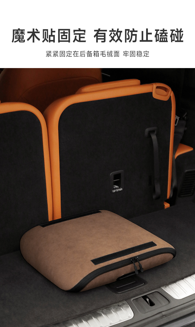 New Energy Vehicle Charging Gun Storage Bag Electric Vehicle Charging Storage Box Trunk Charging Cable Storage Bag