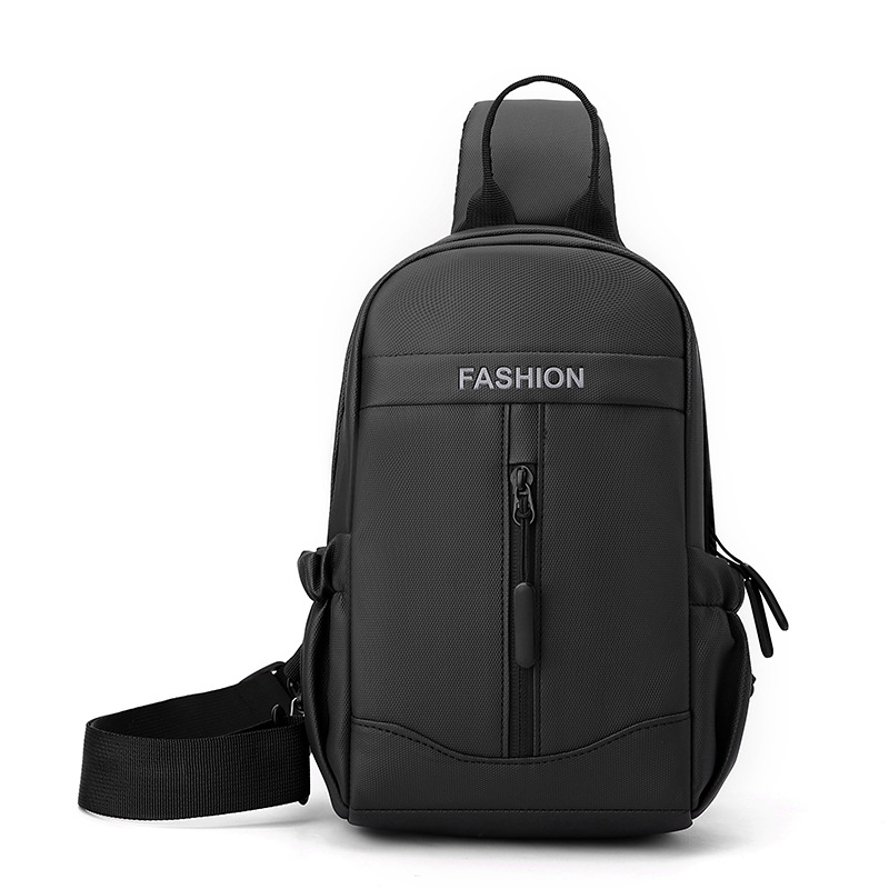 Comercio exterior nuevo bolso de pecho de hombre, moda simple de viaje, bolso de hombro portátil, bicicleta deportiva portátil, bolso de mochila universal