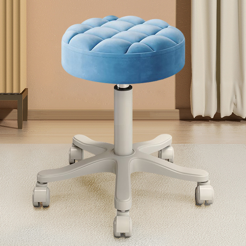 Thickened blue-thick white legs-export anti-slip white wheels