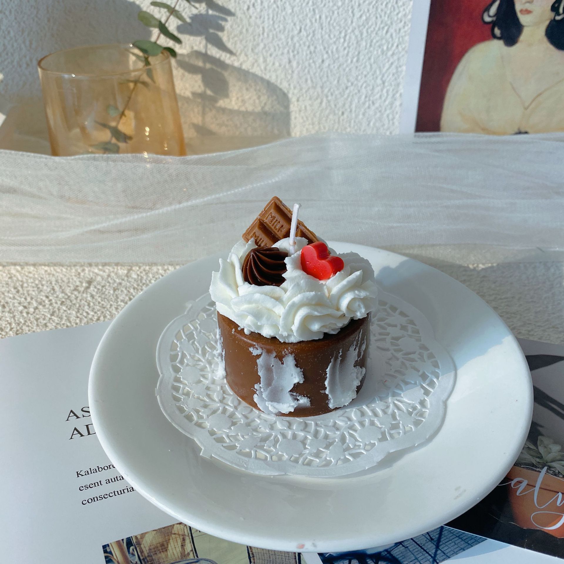 Pastel de chocolate ciclón (5,8*5,8*4,5)