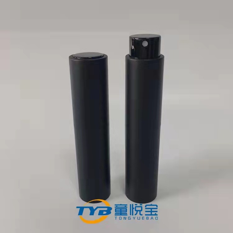 Fabricantes de botellas de perfume recargables telescópicas giratorias de 8 ml con pintura táctil y de color degradado, botellas de spray bucal, etc., en stock, entrega inmediata.