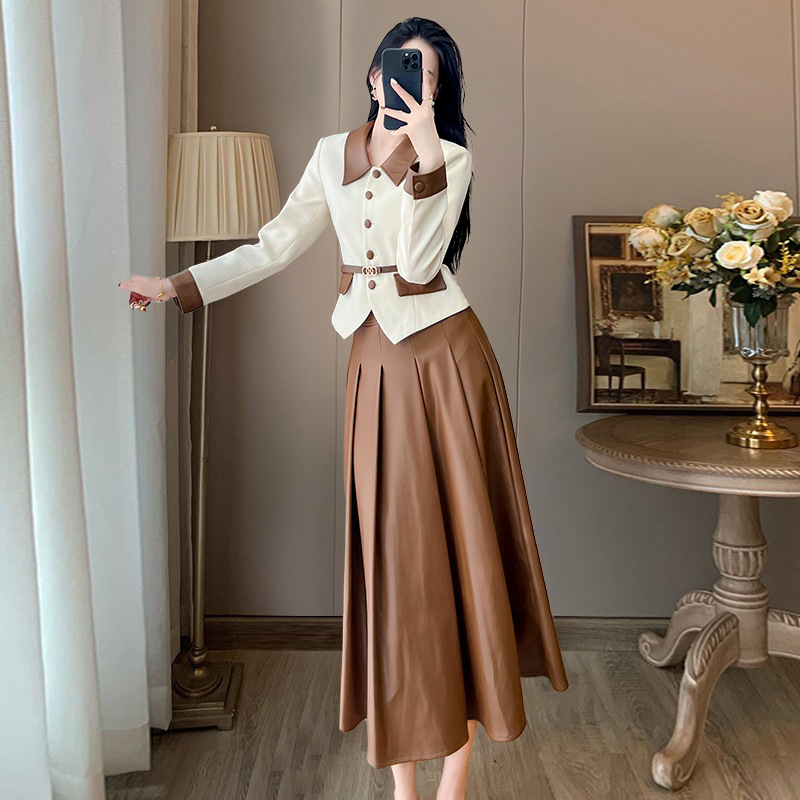 C2785 1730K ÁO KHOÁC NỮ DONTDHI DÁNG ÔM BODY GỢI CẢM SEXY CẢ BỘ 2 MÓN MÙA XUÂN THU ĐÔNG THỜI TRANG NỮ G05 SẢN PHẨM MỚI