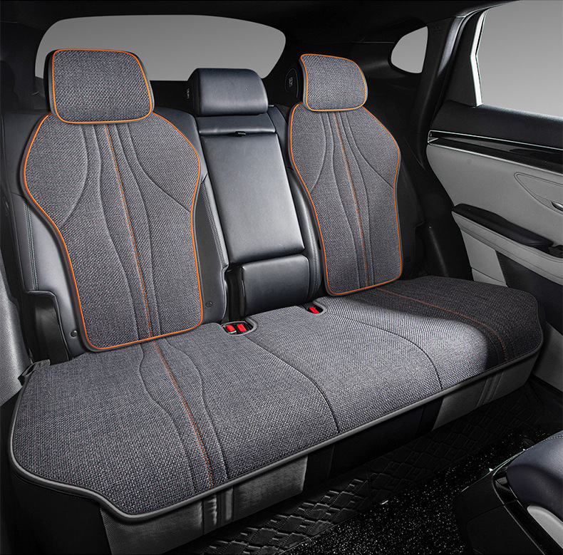 BYD Song plusdmi Car Seat Cover Special Cushion Seat Cushion Four Seasons Seat Cover Linen Half Pack Breathable ev