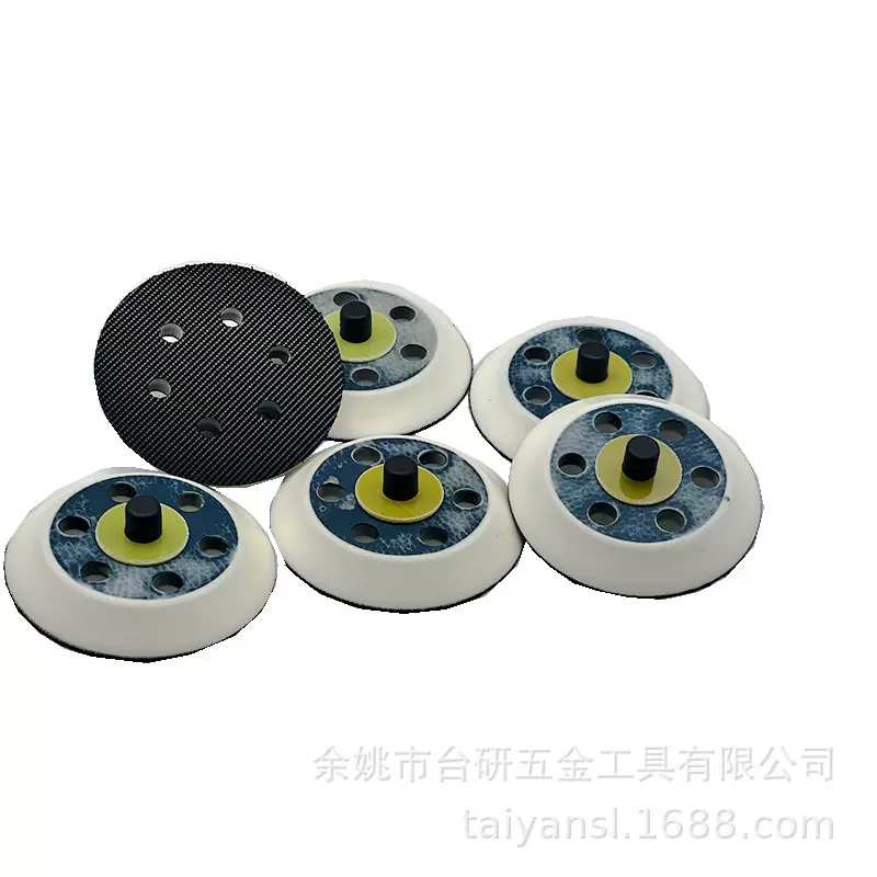 适用气动于磨卡丹纳布雷57126打磨机56142 3寸孔抛光盘磨盘托盘