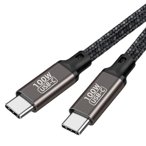 Type-C fast charging cable 100W compatible with iP15Pro new machine fast charging cable 18W45W66W dual male charging data cable