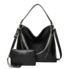 Fashionable handheld polyurethane shoulder bag one shoulder for leisure, wholesale