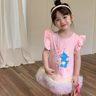 �n��ͯ�bŮͯ�B��ȹ�ļ�2023�¿�СŮ�������ʺ缆ȹ�[��ͨӡ��ȹ
