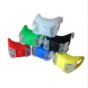 Bike, silicone frog lamp, mountain bicycle accessories, direct factory sales