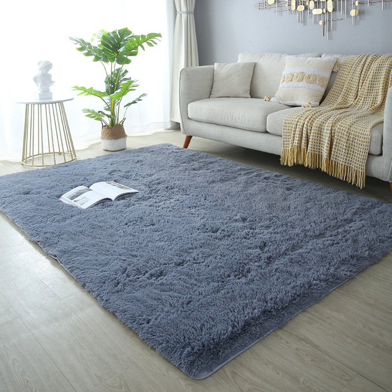 Nórdico ins estilo lindo alfombra sala de estar dormitorio mesa de café alfombra de la habitación de la muchacha de cabecera del hogar felpa engrosada Manta
