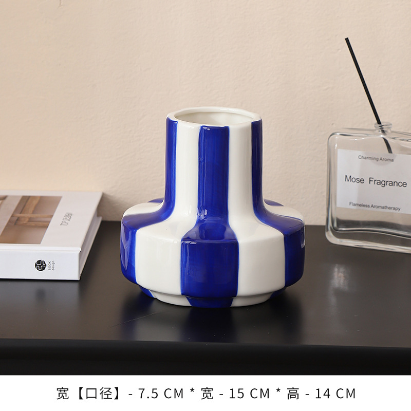Vaso Nordico Vertical - Azul