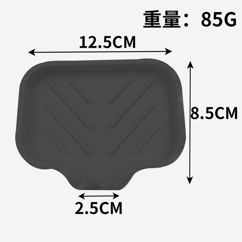国境を越えた売れ筋のシリコン排水石鹸箱、水が溜まらない、分流石鹸ホルダー、バスルームキッチン排水ラック、滑り止め収納|undefined