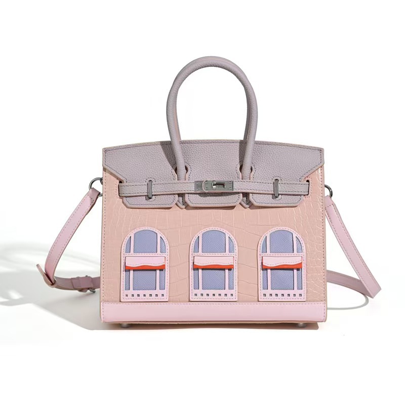 2026 New Genuine Leather Commuter Handbag For Women, Platinum House Bag, High-End Fashion Versatile Tote - Thumbnail 8