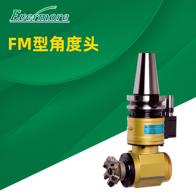 艾菲茉CNC数控机床刀柄FM面铣刀盘用角度头BT50-AHFM22-195