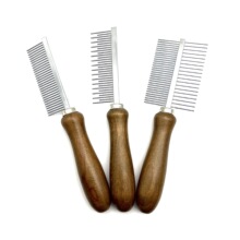 宠物梳子实木仿古去浮毛猫梳子排梳 脱毛梳狗狗梳子宠物用品