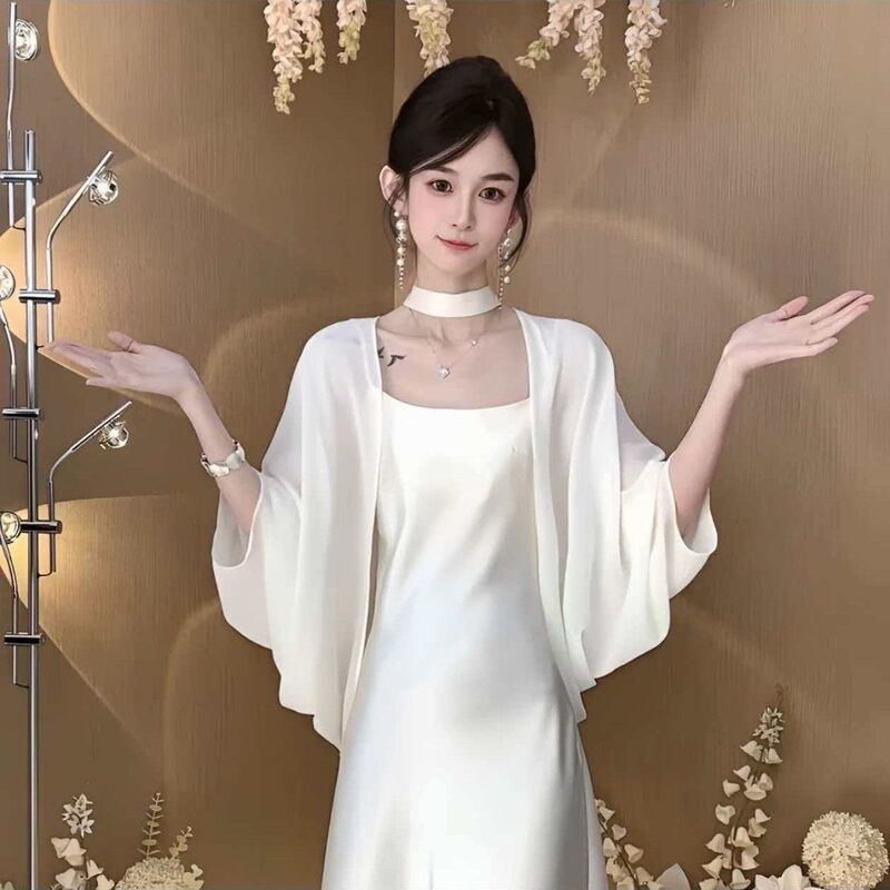 Wholesale Ethereal Summer Lightweight Jackets Versatile Fashion Casual Air-Conditioning Shawl Qipao Shawl Slimming Women's Wear