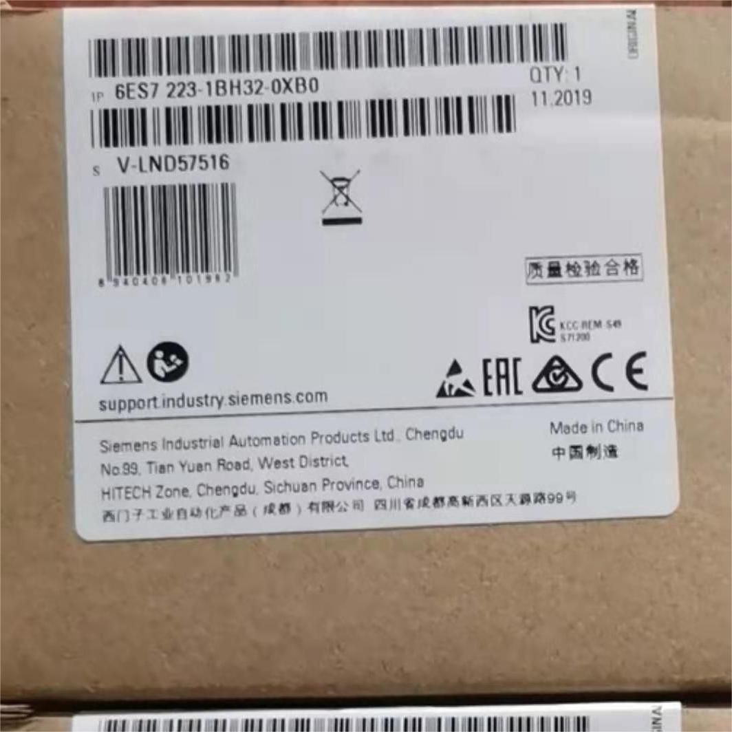 西门子/Siemens/6ES7223-1BH32-0XB0/PLC模块/全新原装正品