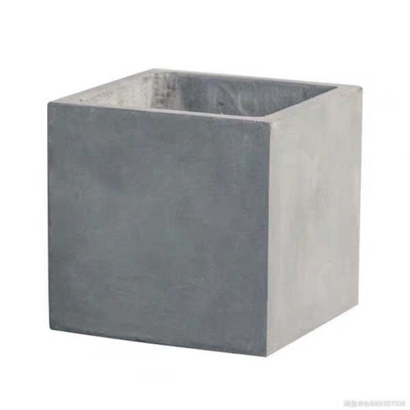 Macetas de barro de viento industrial de celebridades de Internet Macetas de plantación de plantas verdes de monstera retro Macetas de cemento cilíndricas ins al por mayor