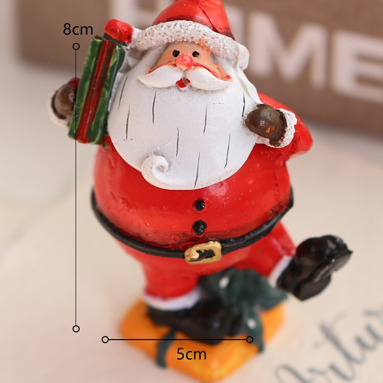 クリスマスクリエイティブ装飾イン樹脂装飾品雪だるまヘラジカ小さなペンダントアクセサリークリスマスツリーハンギングアクセサリー|undefined