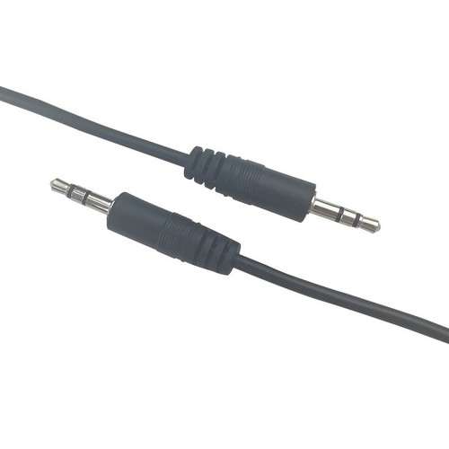 Dedicated 3.5mm male-to-male aux audio cable for wholesale, suitable for smartphones, computers, car audio, and headphones with dual male connectors