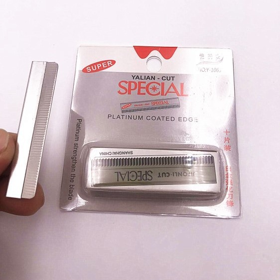 厂家直销雅莉安盒装进口单面刀片修眉刀片不锈钢剃刀刀片欢迎订购