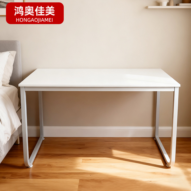Small Apartment Simple Desk Office Desk Home Rental White Long Table Bedroom Dresser Study Table