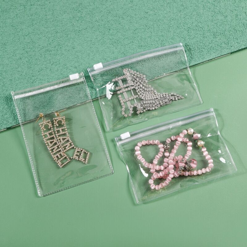 pvc transparent zipper bag jewelry storage bag zipper bag packaging blind box storage sealed thick pvc transparent zipper bag jewelry storage bag zipper bag packaging blind box storage sealed thick