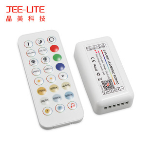 �¿��pģRGBCW�T�f������2.4G�o��24�Ituya RGB+CCT������app����