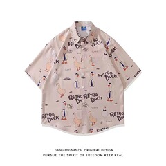 香港風半袖シャツレディース夏薄手デザインニッチシャツとても妖精のような女の子フレンチシックトップス