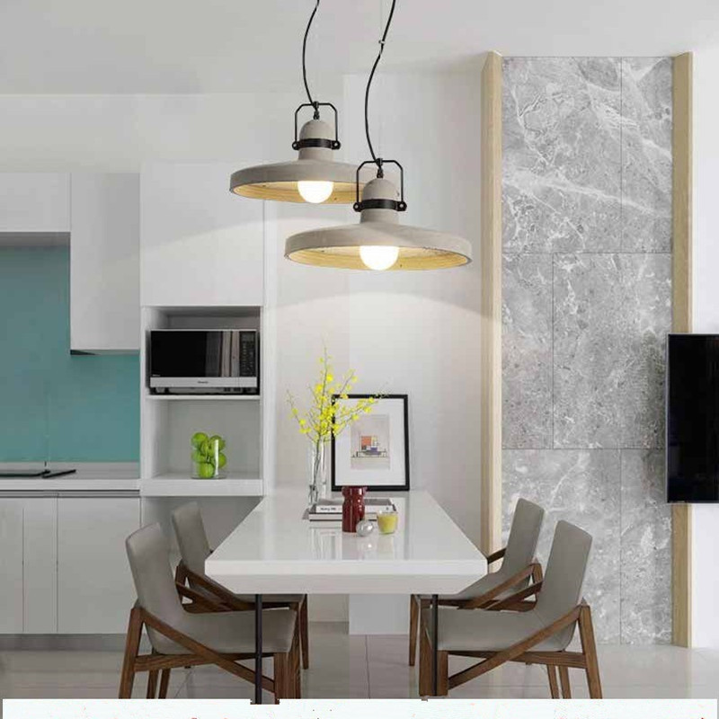 Plain Concrete Retro Personalized Cement Pendant Light Nordic Style Living Room Restaurant Bar Milk Tea Shop Industrial Style Retro Lamp Plain Concrete Retro Personalized Cement Pendant Light Nordic Style Living Room Restaurant Bar Milk Tea Shop Industrial Style Retro Lamp