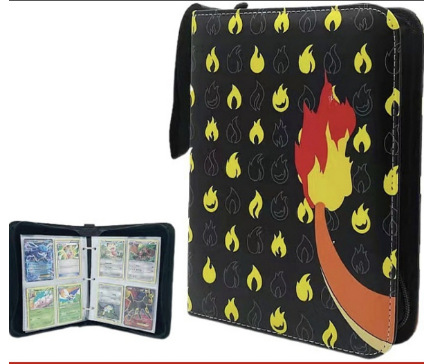 FUENTE fabricante en stock suministro baokemeng juego tarjeta colección libro Magic Baby Tarjeta de cremallera libro de almacenamiento