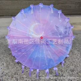 工艺伞;装饰伞;绒布袋