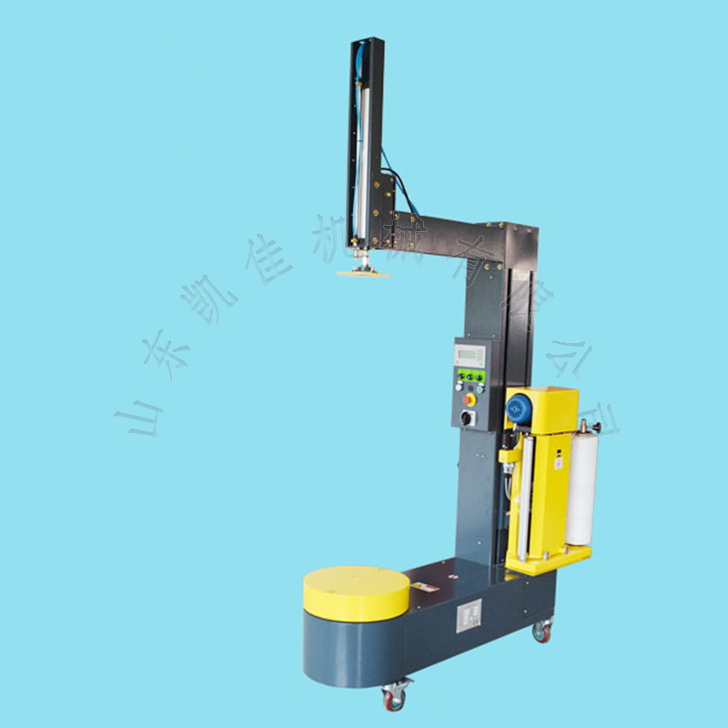 小型无托盘缠绕机 食品厂纸箱包装缠膜机 包装箱裹包机 防尘防潮