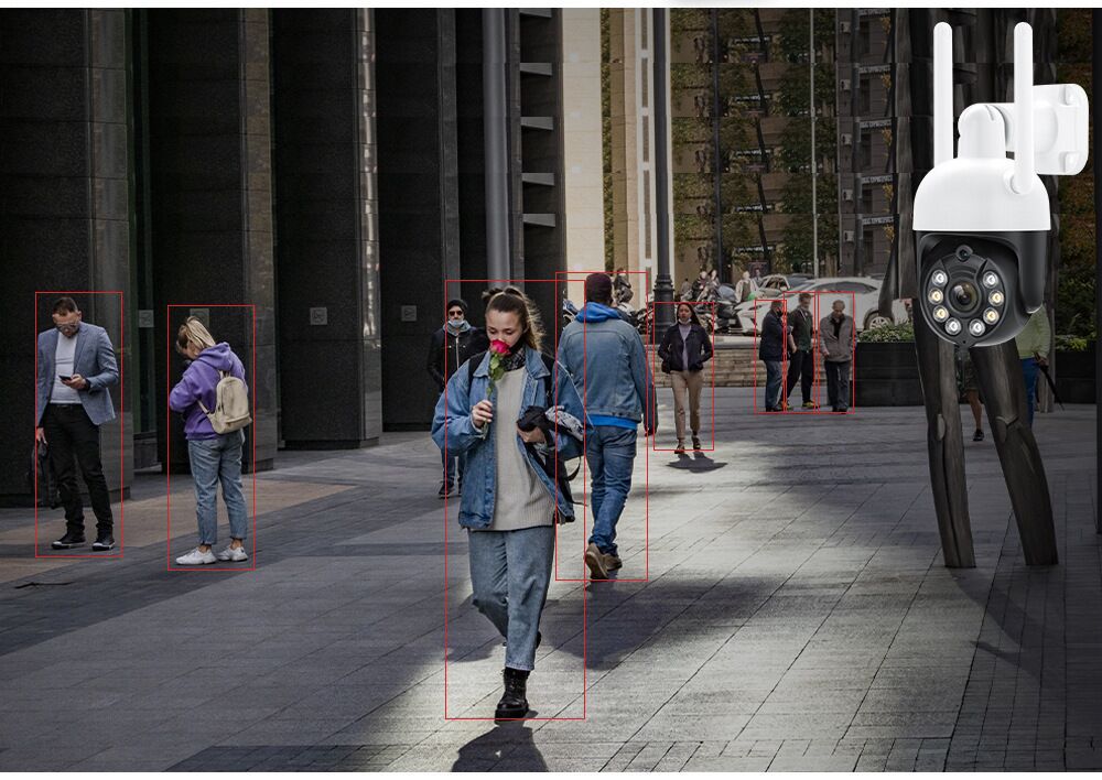 Kablosuz wifi PTZ CCTV Kamera Kiti kablosuz dome güvenlik kamera seti