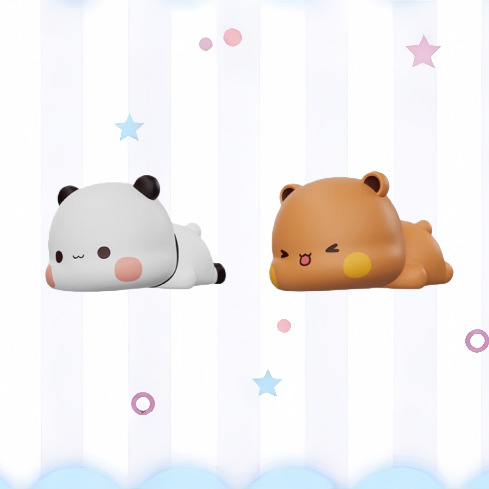 [Segunda bala] Uno, dos y la caja ciega mini diaria de la tela hecha a mano juguetes de tendencia alrededor de la mujer tridimensional