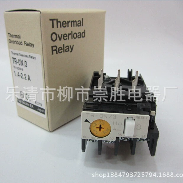 Оригинальное японское тепловое реле Fuji TR-ON/3 1.4~2.2A