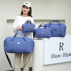 Large Capacity Travel Bag Waterproof Lightweight Handheld Briefcase for Short Trips, Leisure Travel, Fitness Sports and Storage