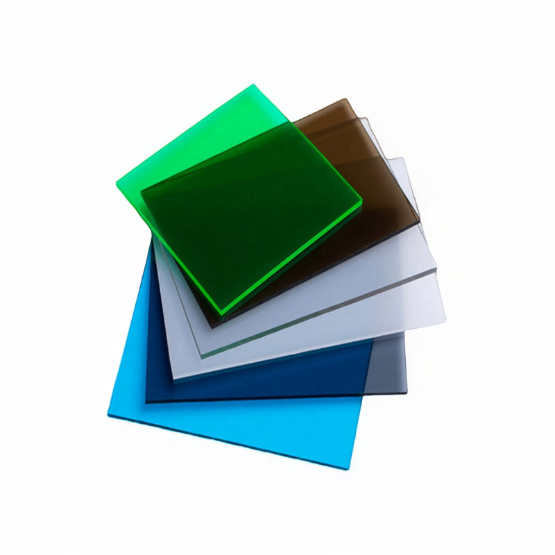 实心pc耐力板透明雨棚pc板5mm采光遮阳塑料板3mm聚碳酸酯板批发