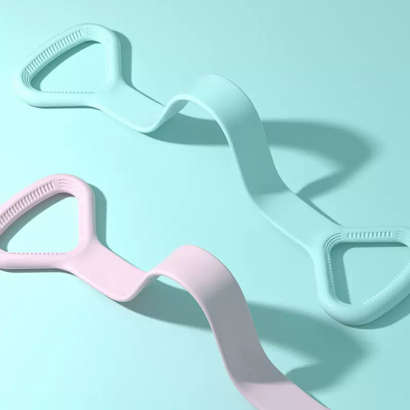 乐顿瑜伽弹力带女塑形拉力绳辅助八字拉力器开背拉伸带硅胶阻力带