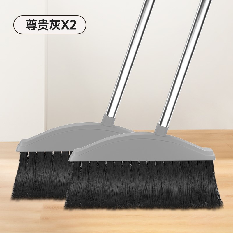Juego de escoba, recogedor, juego de combinación, juego doméstico, escoba de pelo suave, cabello antiadherente, raspado, limpieza individual image 32