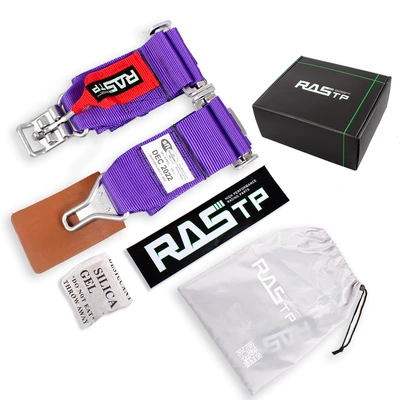 belt two-point kart simple — Car seat belt - purple