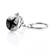 Hair accessory, keychain, glossy fashionable pendant