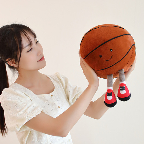 Football Baby Doll Basketball Baby Plush Toy Creative Football Doll Chinese Valentine's Day Gift Basketball Products