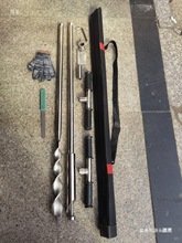 304不锈钢原状取土钻土壤取样器螺旋环刀钻根钻钻三普采样