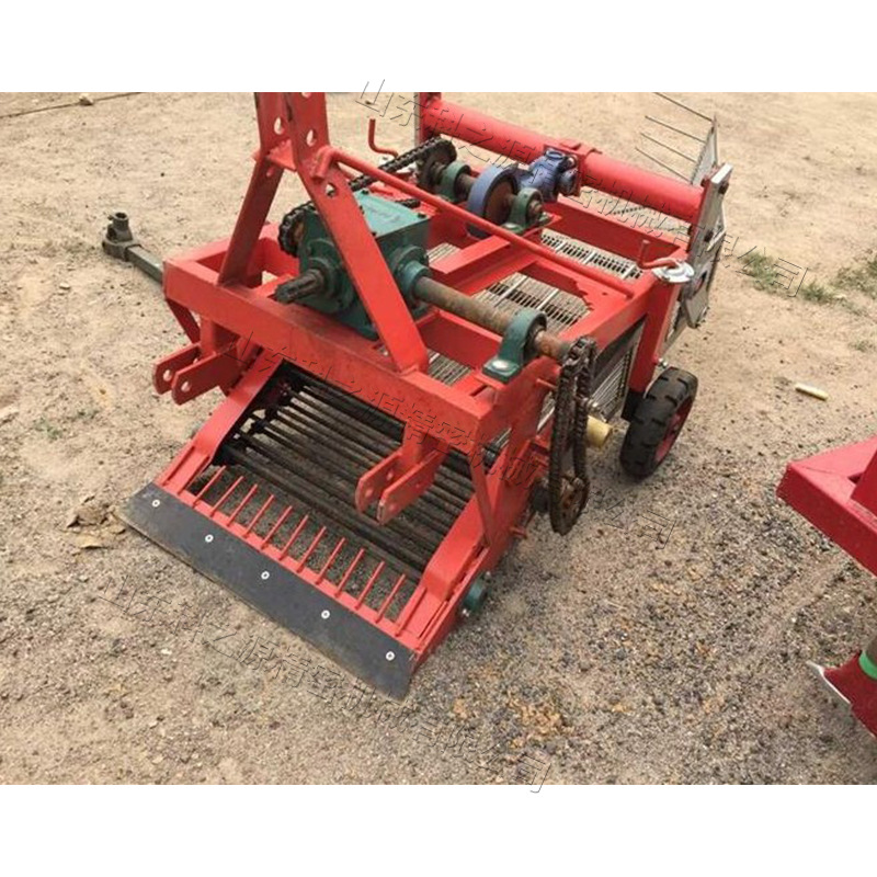 手扶式土豆收获机甘肃天水马铃薯收割机花生红薯地下薯类收获机