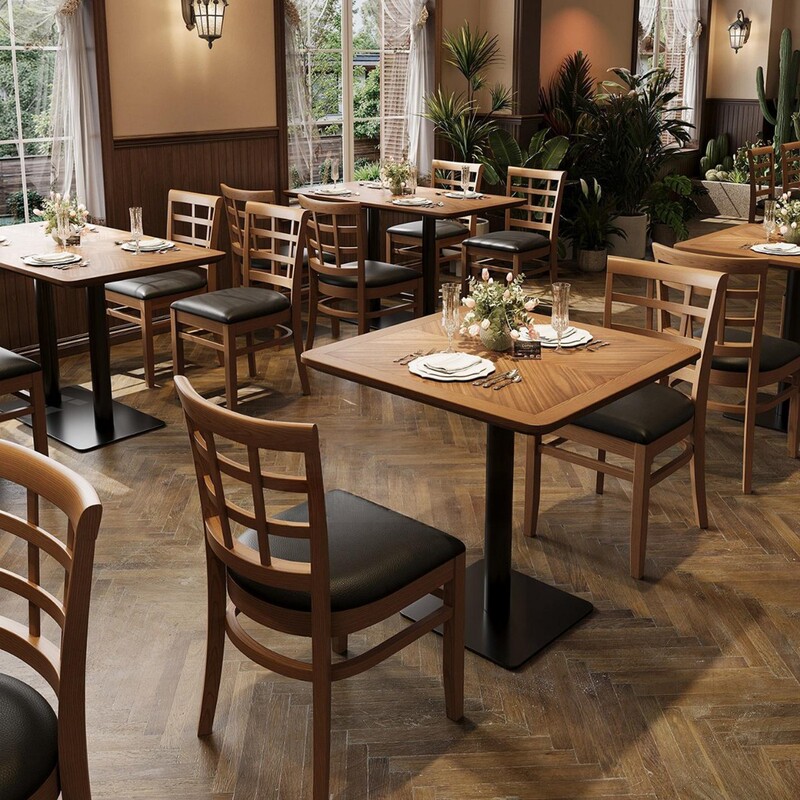 Western restaurant tables and chairs, commercial restaurant, barbecue restaurant, hotel dining table, custom-made cafe, Korean cuisine, solid wood dining chairs Western restaurant tables and chairs, commercial restaurant, barbecue restaurant, hotel dining table, custom-made cafe, Korean cuisine, solid wood dining chairs