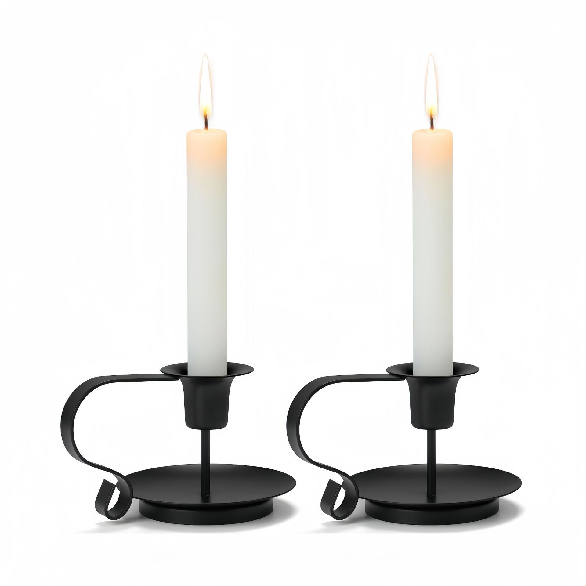 Mesa de comedor de hierro forjado de estilo europeo, candelabro de boda, candelabro transfronterizo de Amazon, decoración del hogar, soporte para velas