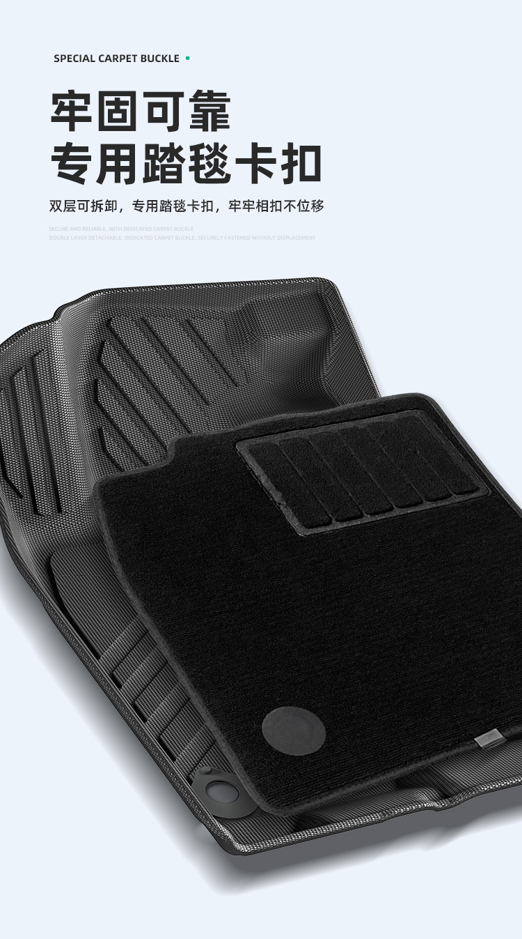 Suitable for 23 Honda Civic Type R Car Floor Mats Tpe Special Car Special Stain-Resistant Floor Mats Trunk Mats